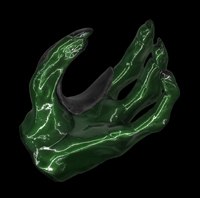 Monster Green Custom Guitar Hanger