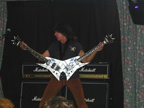 Michael Angelo - doing what he does best in Hitchin