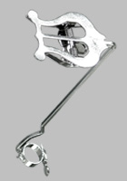 Trombone Lyre - Click for Larger Image