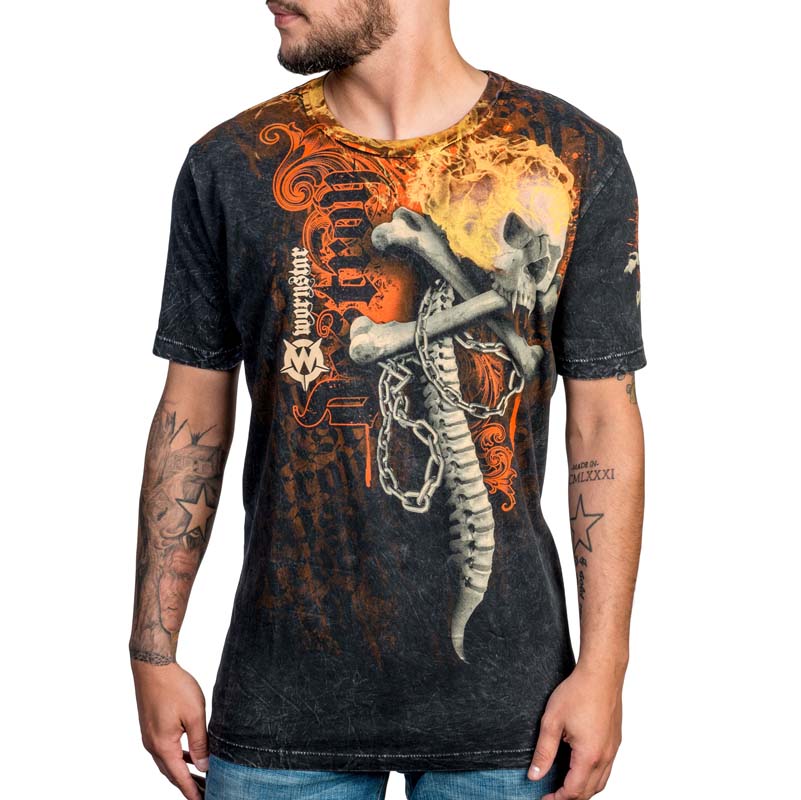 Wornstar Usa Clothing Destroy T Shirt